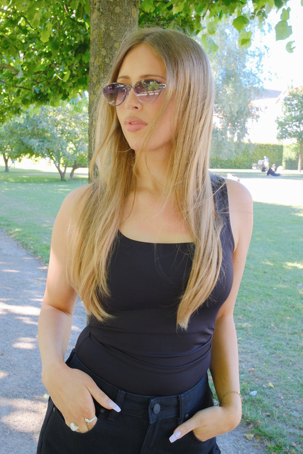 Sophia Sonnenbrille – Lila Pink