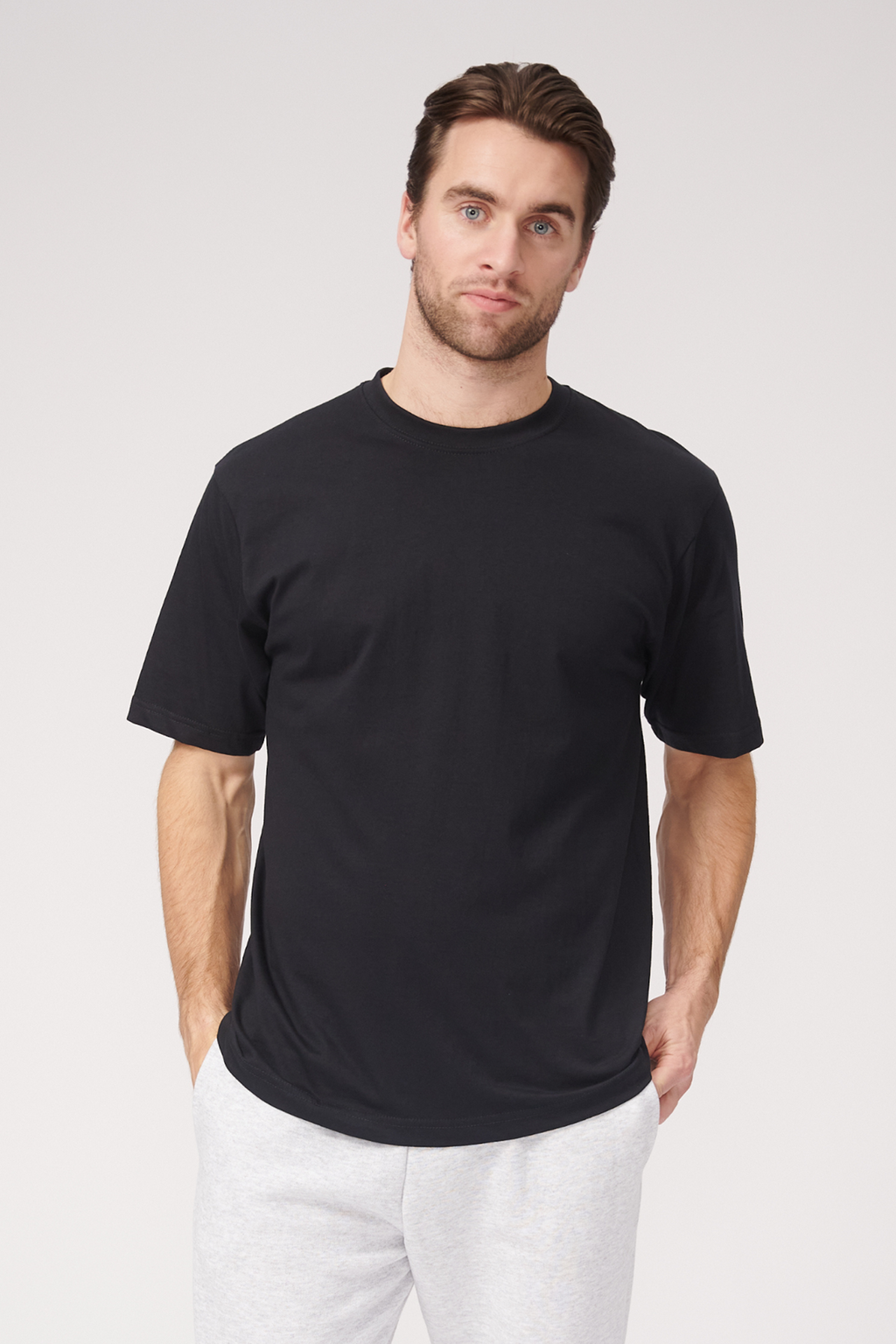 Oversized T -Shirt - Schwarz