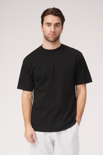 Oversized T -Shirt - Schwarz