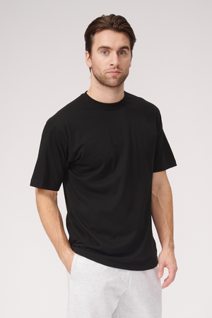 Oversized T -Shirt - Schwarz