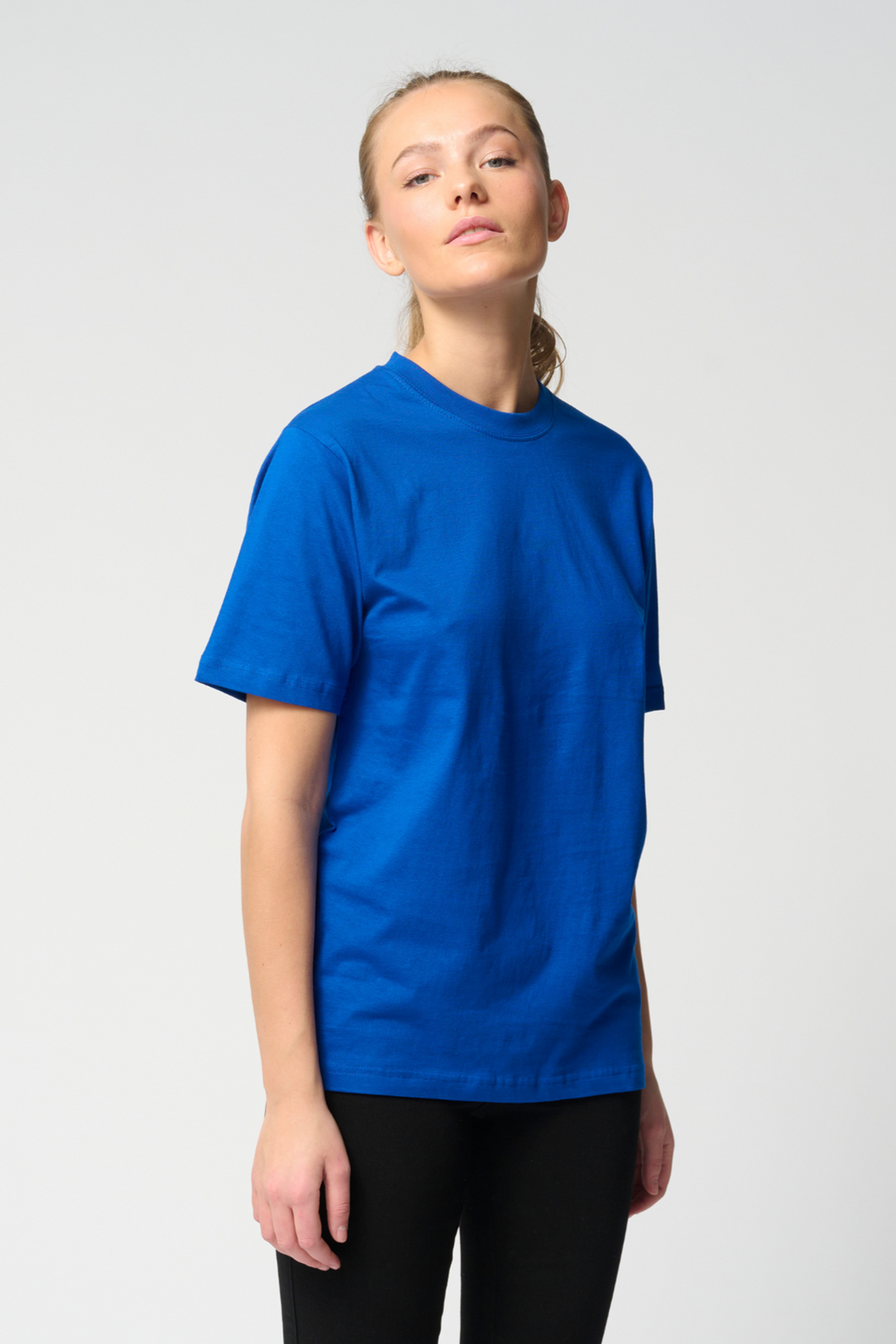 Oversized T -Shirt - Blau