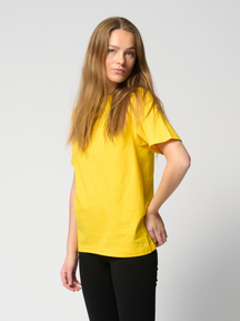 Oversized t-shirt - Gelb