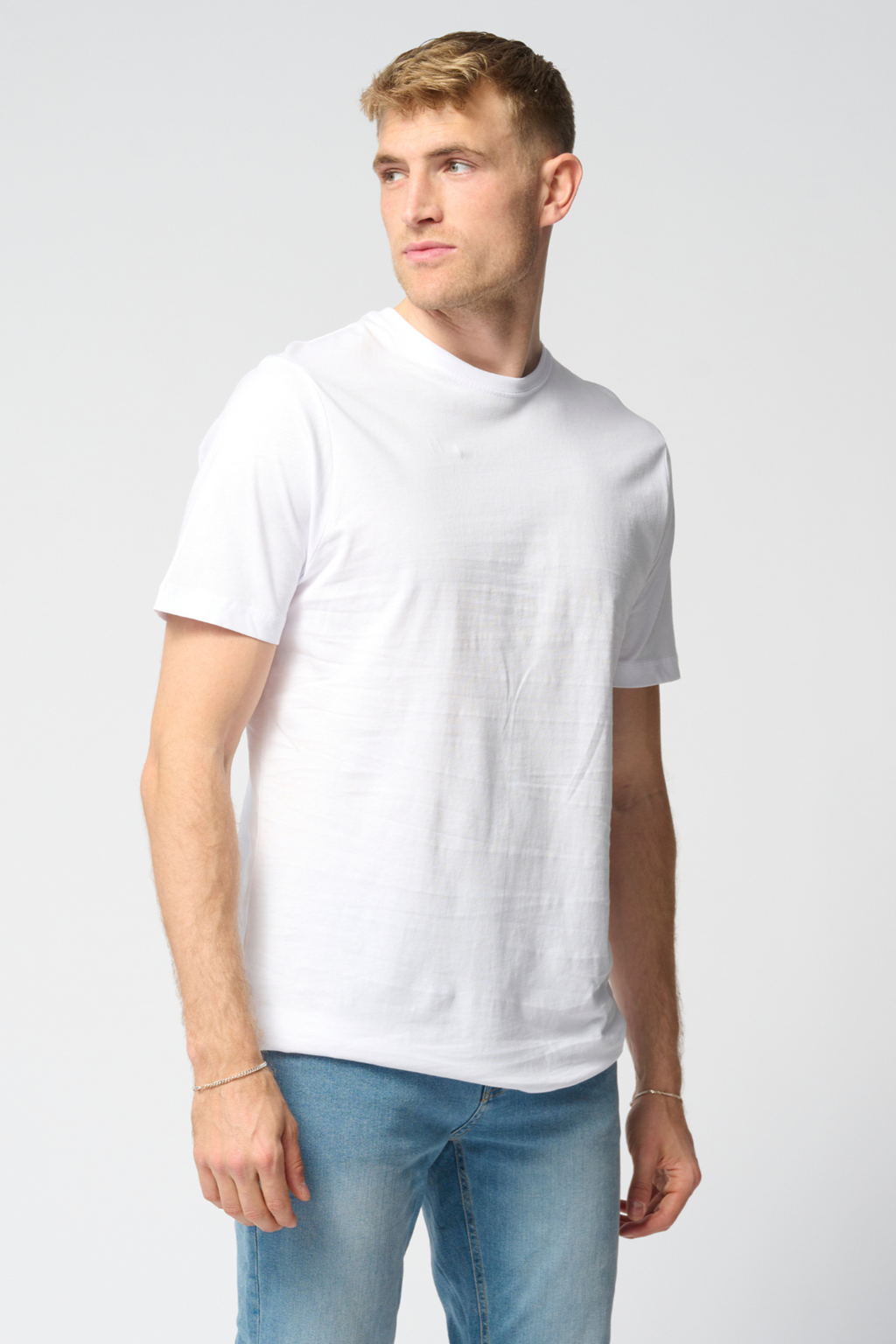 Basic T-shirt - Weiß