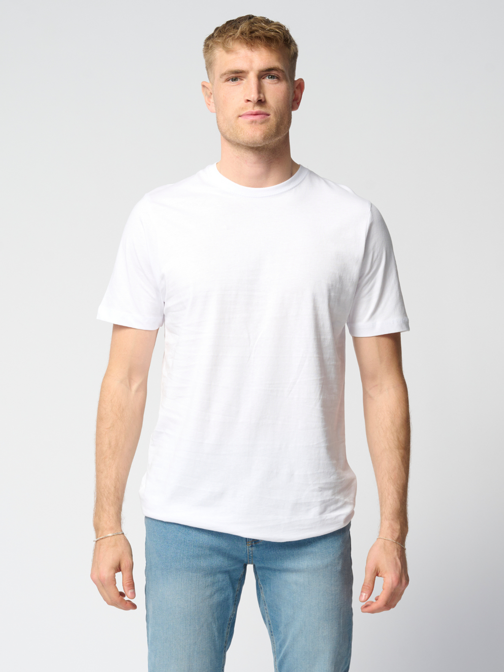 Bio -Basis -T -Shirt - Weiß