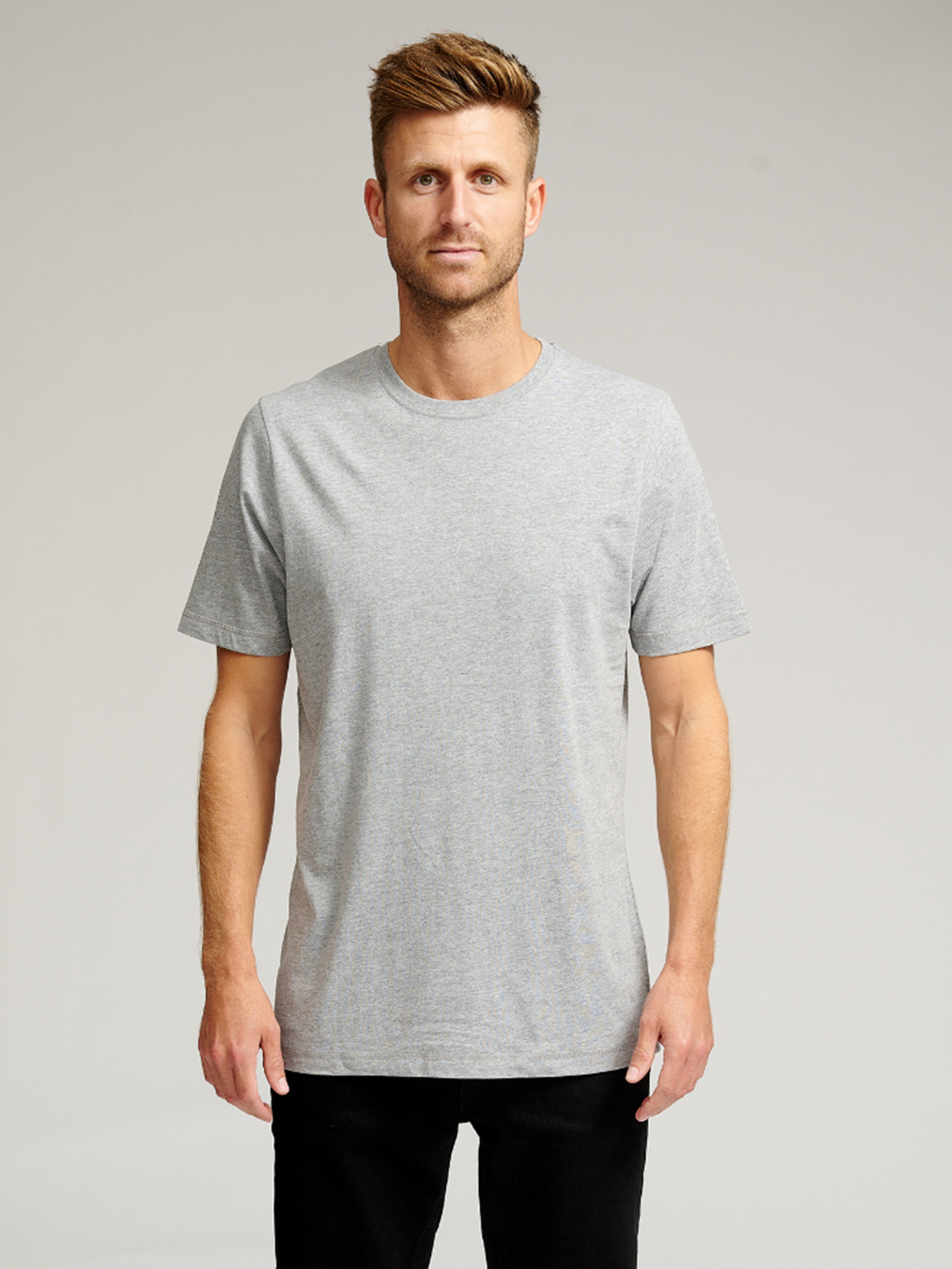 Basis T-shirt - Grau