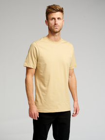 Basis T-shirt - Beige