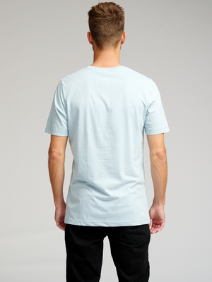 Basis T-shirt - Hellblau