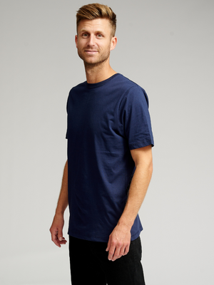 Basis T-shirt - Marine