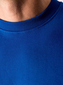 Basic Crewneck - Schwedisch Blau