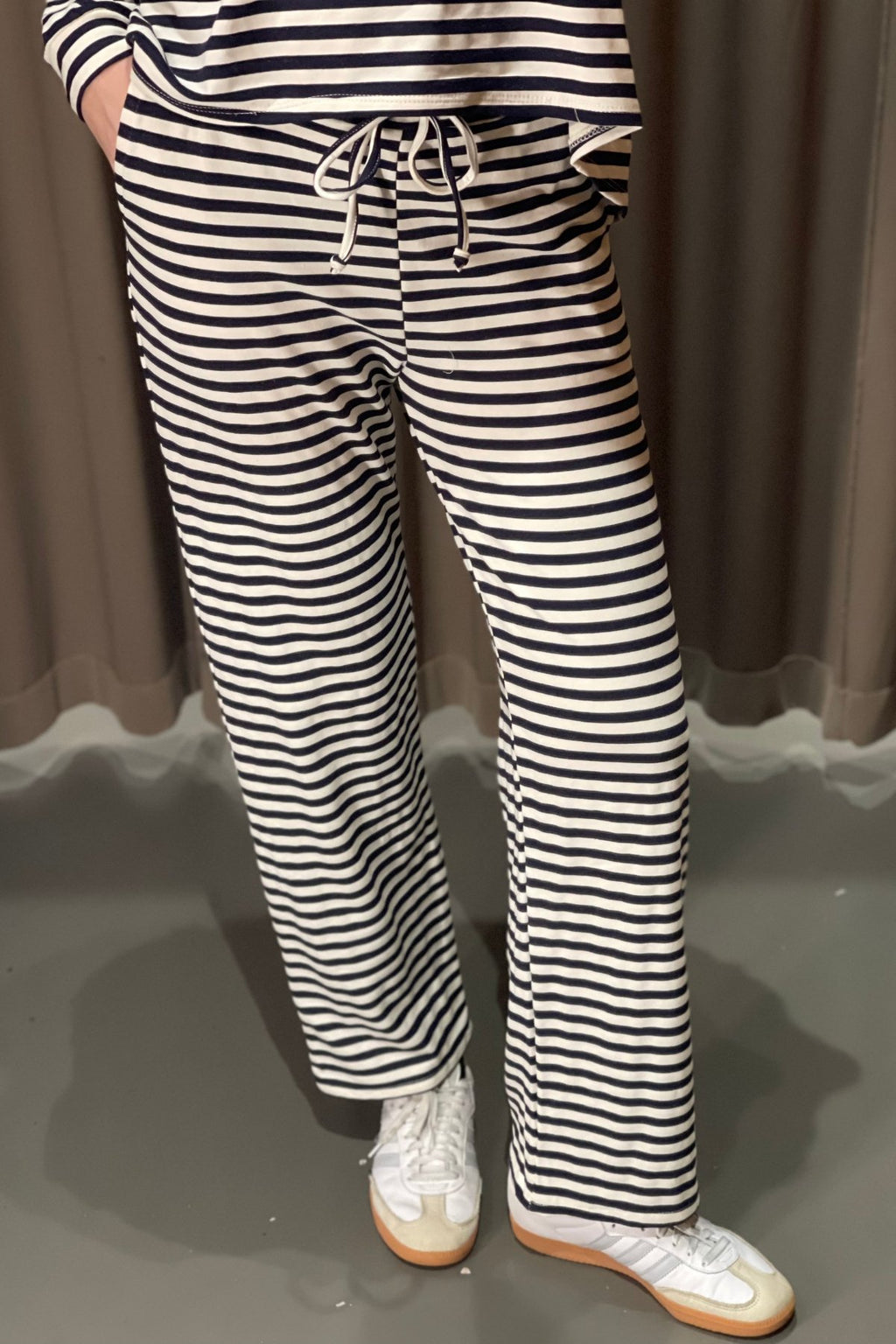 Gestrippt Pants - Blau