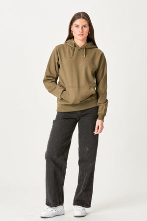 Oversized Hoodie - Olive