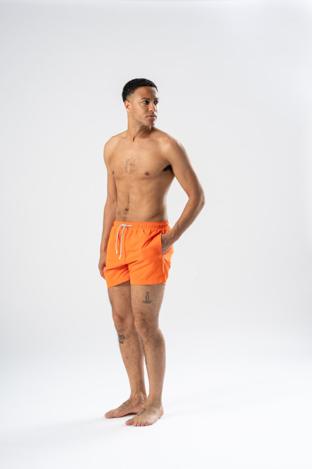 Badeshorts - Orange