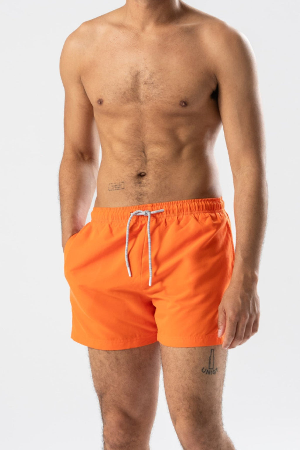 Badeshorts - Orange