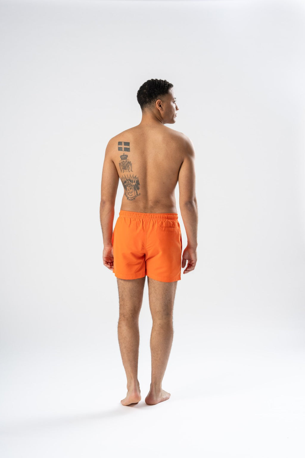 Badeshorts - Orange