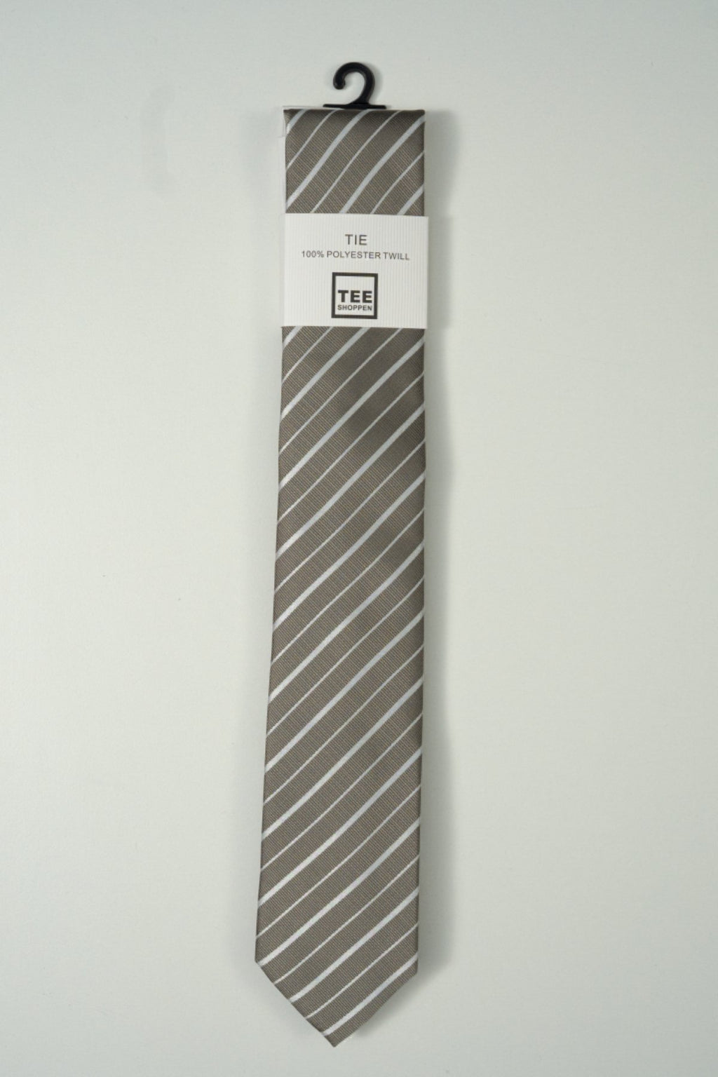 Tie - Beige Striped
