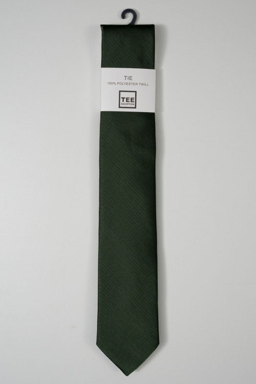 Tie - Dark Green - TeeShoppen Group™ - Accessories - TeeShoppen