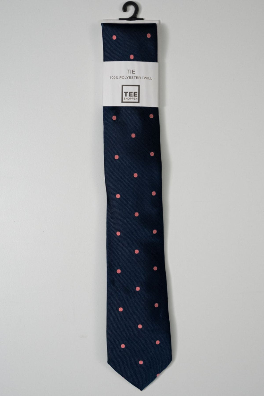 Tie - Navy Dotted