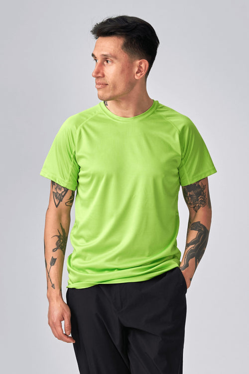 Training T-shirt - Lime Green - TeeShoppen Group™ - T-shirt - TeeShoppen