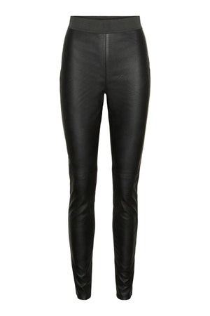 Sturm geschnittene Leggings - Schwarz
