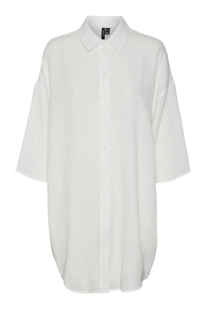 Natali Oversized Hemd - Schneewittchen