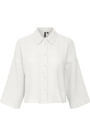 Natali Crop Shirt - Schneewittchen