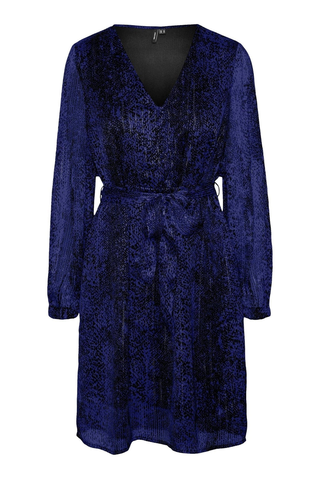 Nala V -Ausschnitt Kjole - Sodalitblau