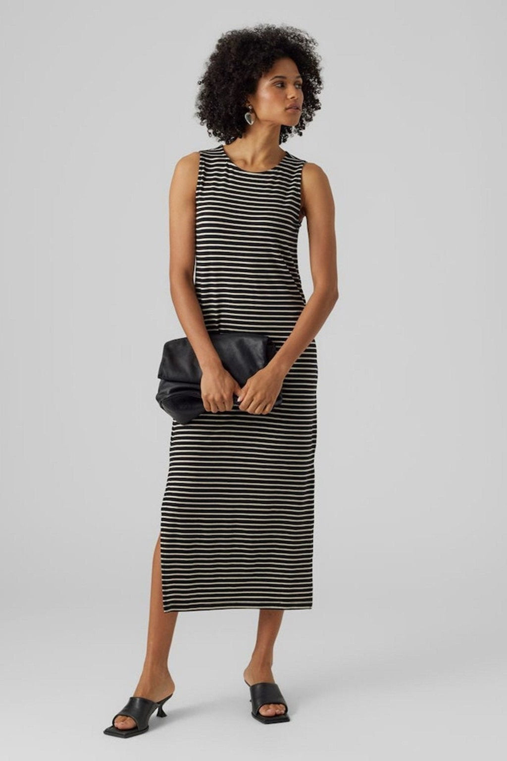 Fiona Kleid - schwarz