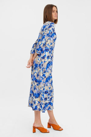 Elly 3/4 Hemdkleid - nautisch blau