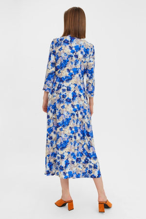 Elly 3/4 Hemdkleid - nautisch blau