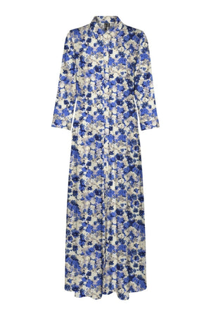 Elly 3/4 Hemdkleid - nautisch blau