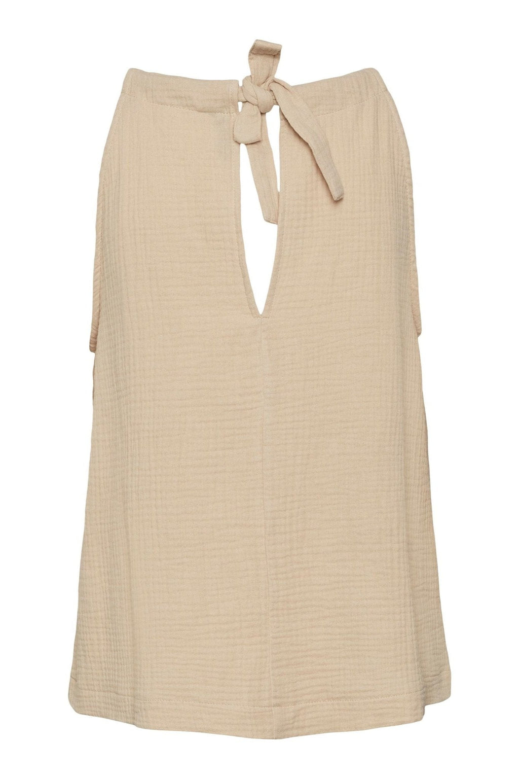 Natali Halterneck Top - Irische Creme