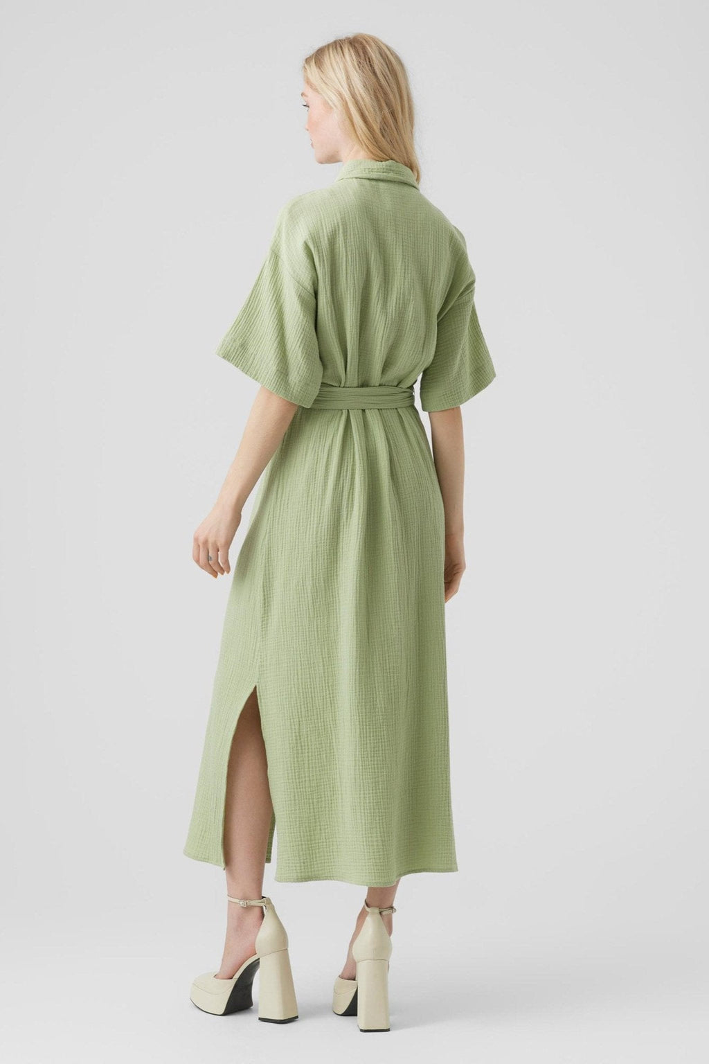 Natali Maxi Kleid - Reseda