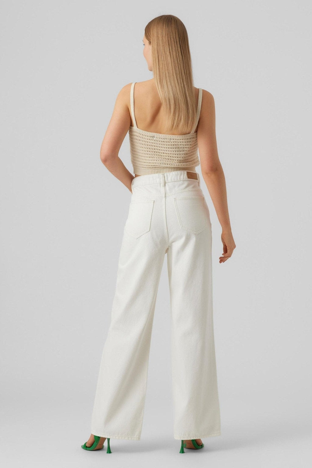 Justine Cropped Top - Birke