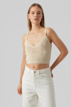 Justine Cropped Top - Birke