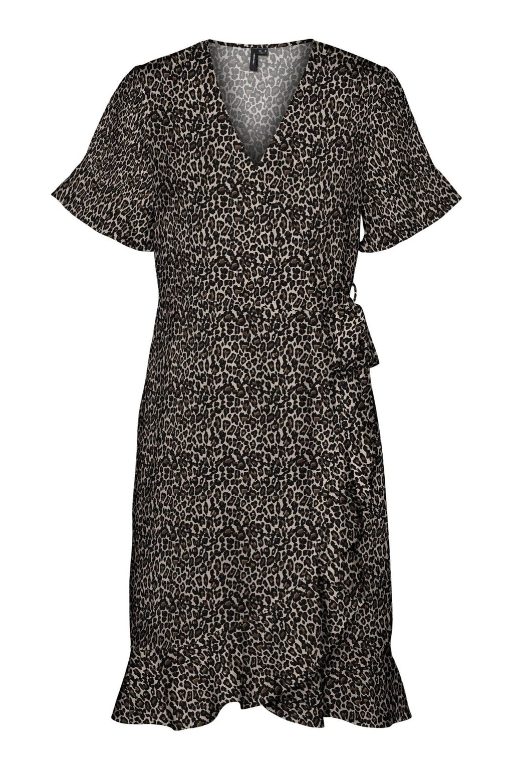 Henna Mini Wrap -Kleid - Haferflocken