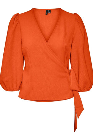 Pfeffer Aya Bluse - Scarlet Ibis