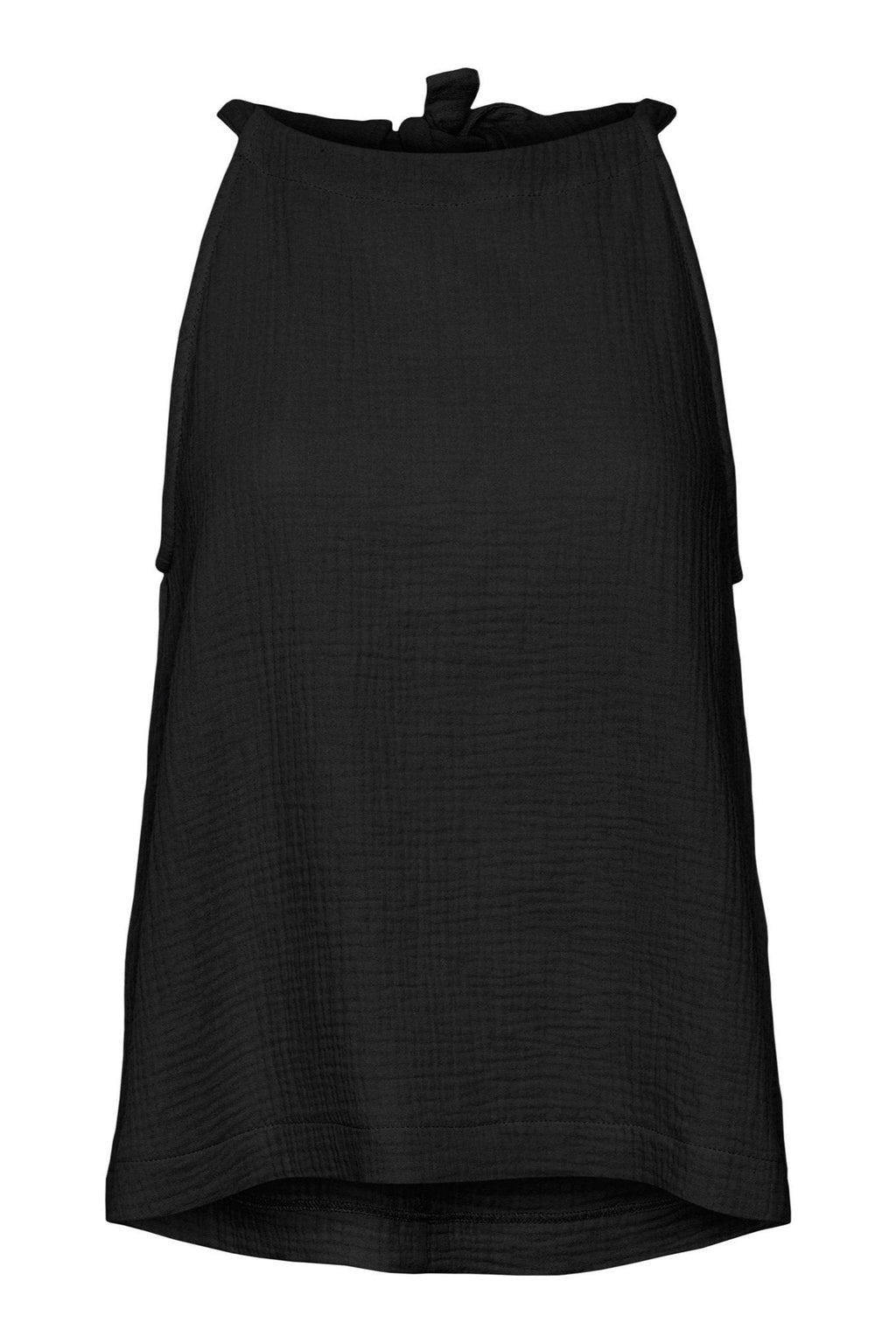 Natali Halterneck Top - Schwarz