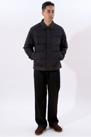 Wyatt lange Jacke - Schwarz