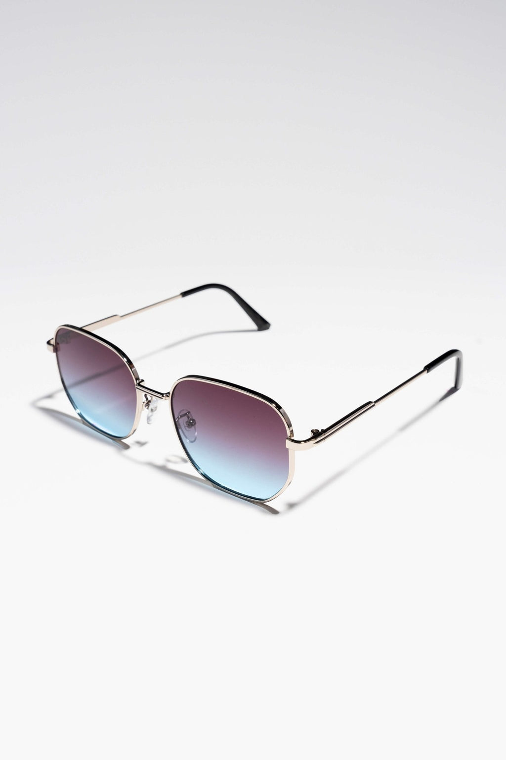 Zaza Sonnenbrille - Silber/Blau