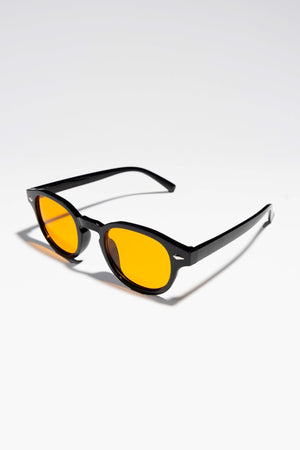 Ziggy Sonnenbrille - Schwarz/Orange (FS)