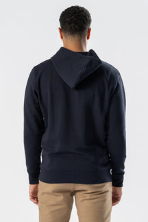 Zip Hoodie - Marineblau