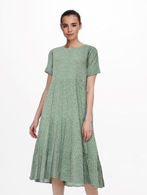 Abigail Life Midi Dress - Chinois Green - TeeShoppen Group™ - Dress - ONLY