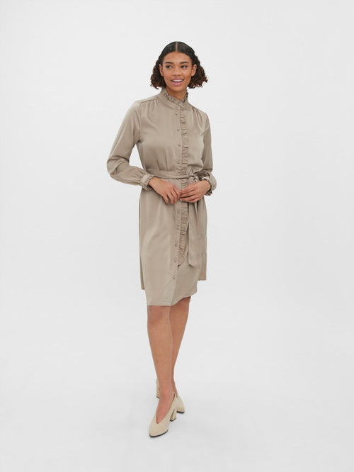 Adjure Dress - Roasted Cashew - TeeShoppen Group™ - Dress - Vero Moda