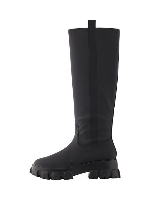 Adrianna Knee High Boots - Sort - TeeShoppen Group™ - Shoes - PIECES