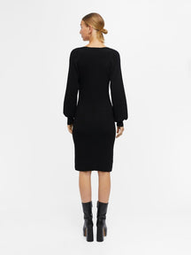 Agnes Knit Dress - Black