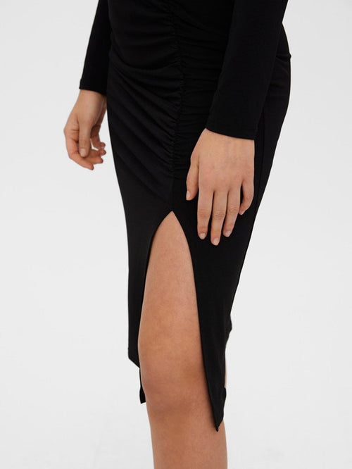 Alberta High Waist Skirt - Black - TeeShoppen Group™ - Skirt - Vero Moda
