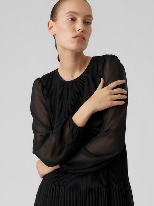 Ally Kjole - Black - TeeShoppen Group™ - Dress - Vero Moda