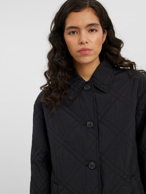 Ambere Merson Long Coat - Black - TeeShoppen Group™ - Jacket - Vero Moda