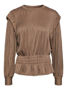 Anela Smock Bluse - Fossil