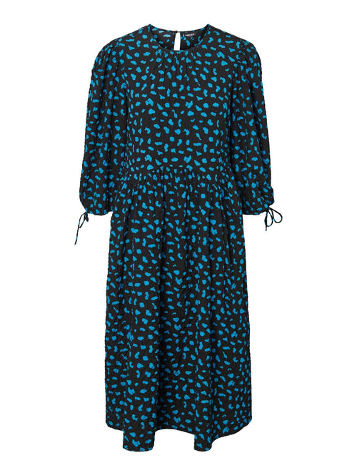 Anemone Midi Kjole - Blue Aster - TeeShoppen Group™ - Dress - PIECES